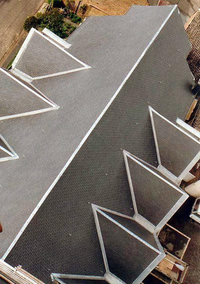 Couverture cuivre-zinc