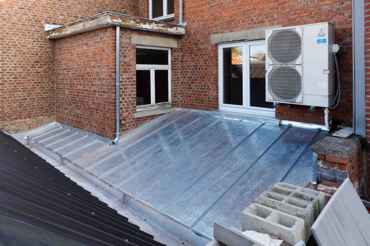 Couverture cuivre-zinc